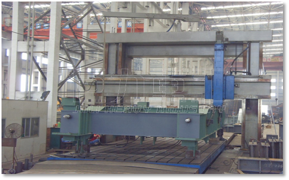 6.5×12m CNC gantry milling machine